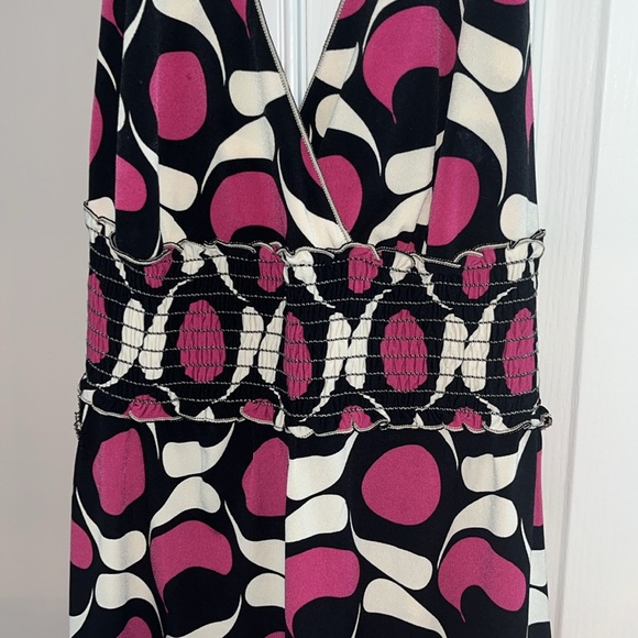 NWOT Max Studio Retro Halter Sleeveless Tank Top Sz M - Picture 5 of 7